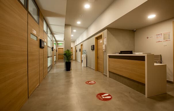 Clinics Corridor Downstairs